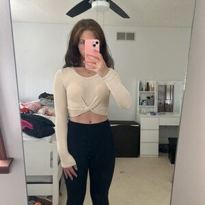 CREAM PRINCESS POLLY TOP!!